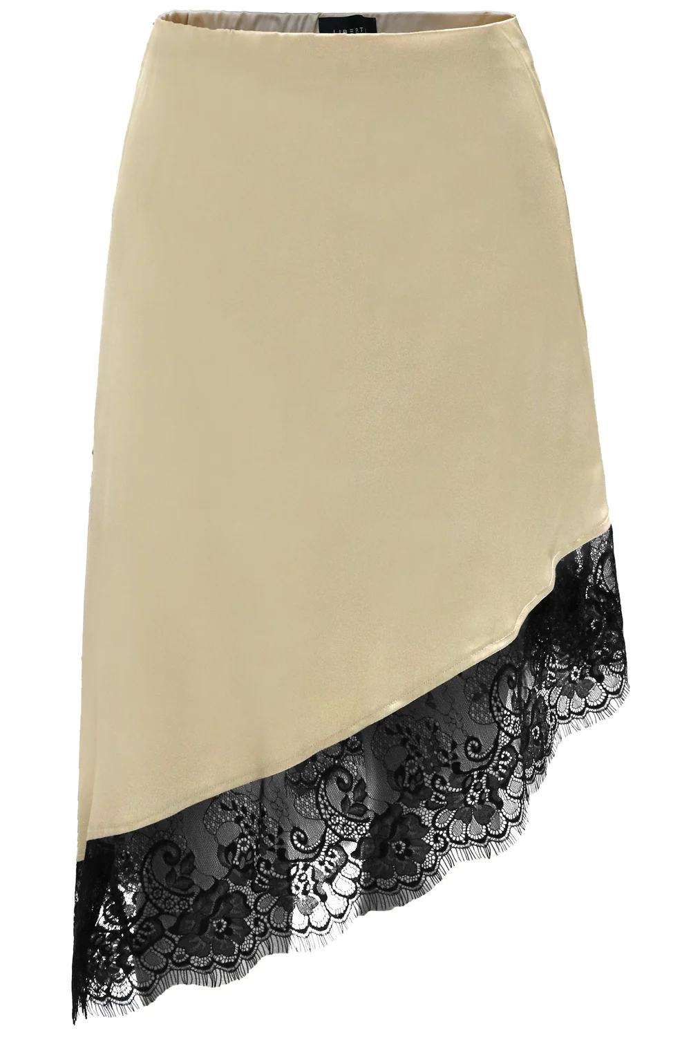 Lola Asymteric Skirt | Champagne Black - Image 3