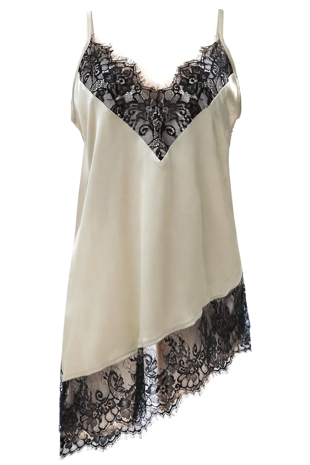 Lola Asymteric Top | Champagne Black - Image 3