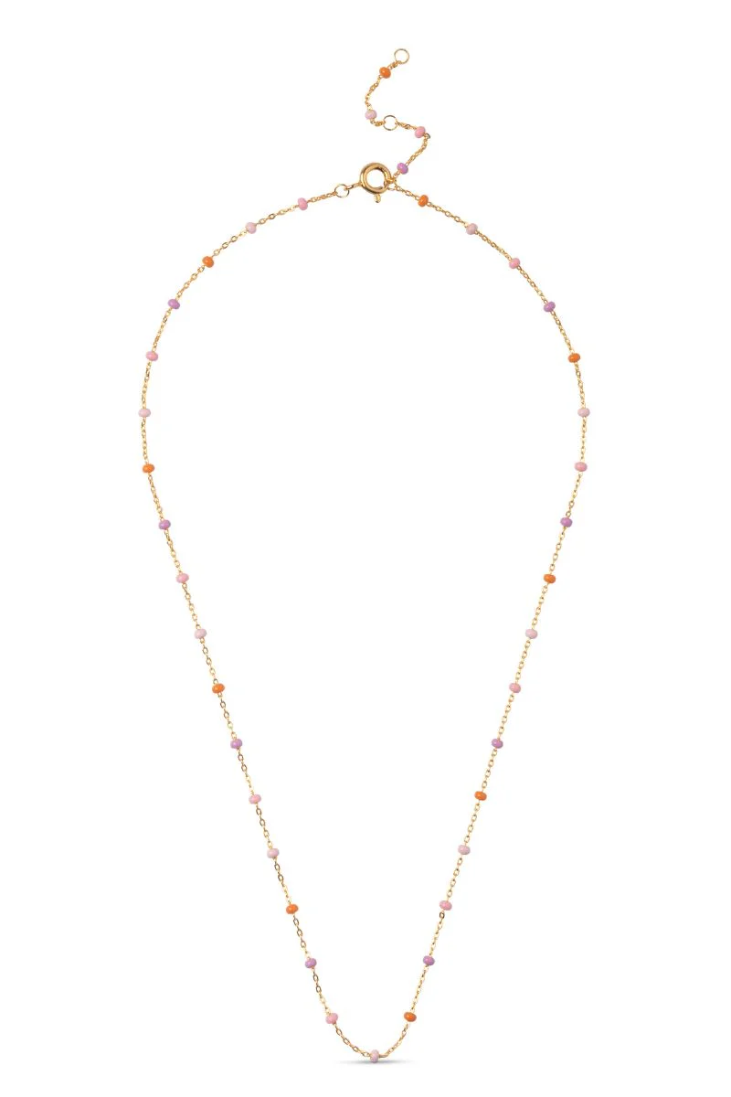 Lola | Blush | Halskæde fra Enamel