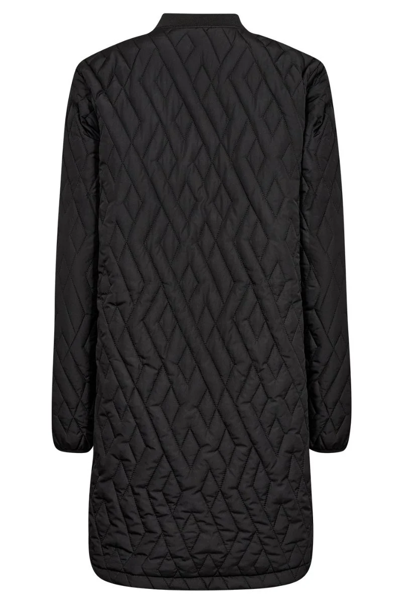 Lola quilt jacket | Sort | Jakke fra French Laundry - Image 11