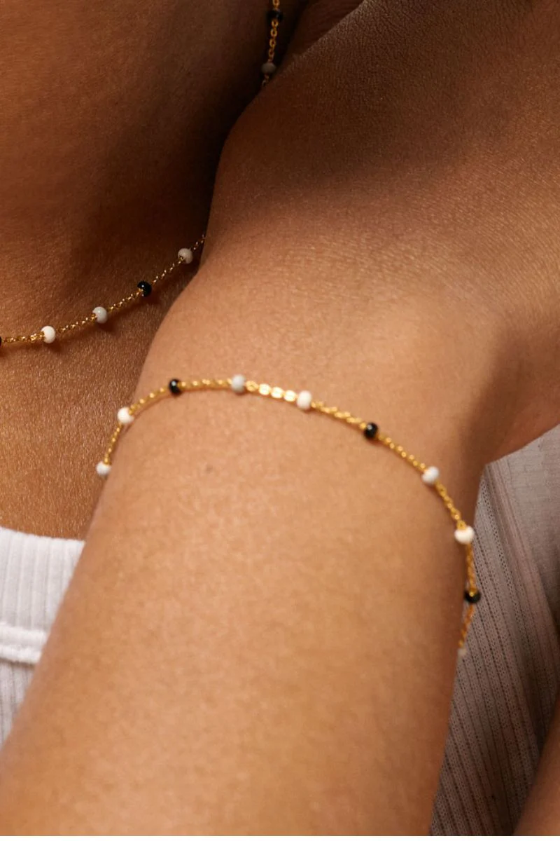 Lola Bracelet | Salt'n'Pepper | Armbånd fra Enamel - Image 2