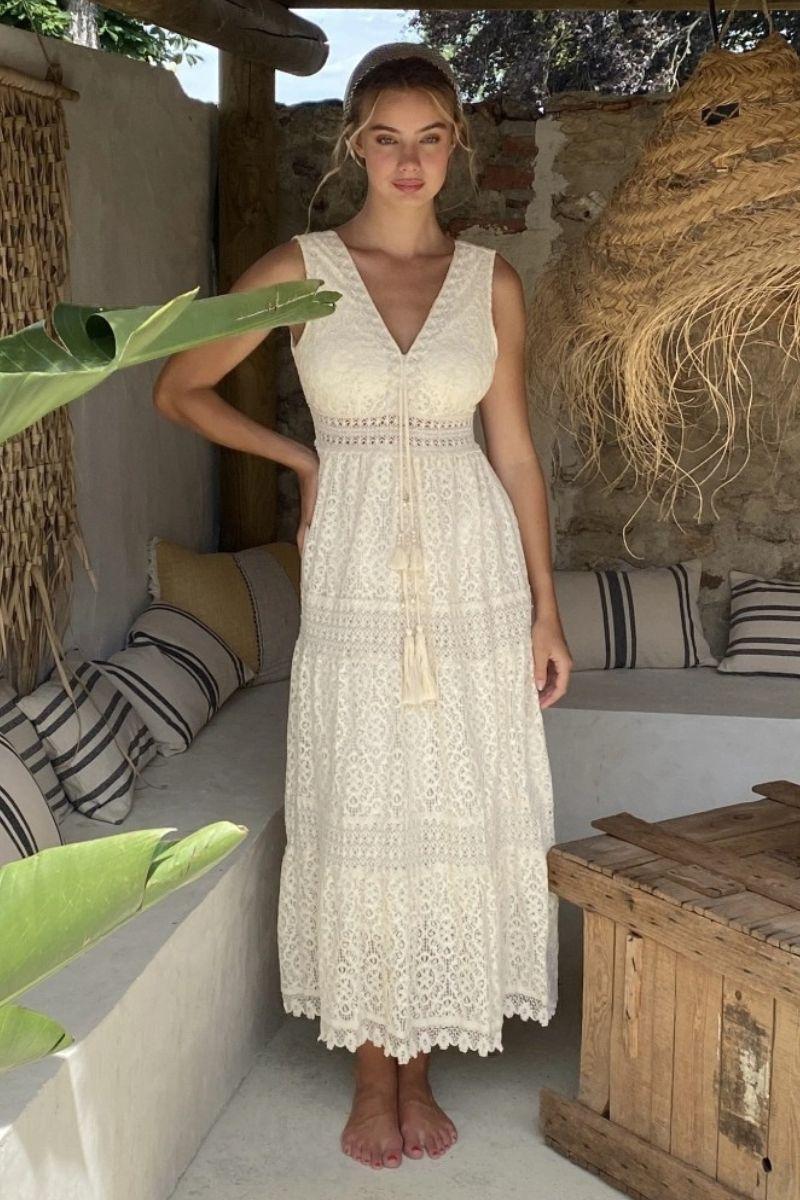 Lattia Lace Dress | Kjole fra Avery - Image 4