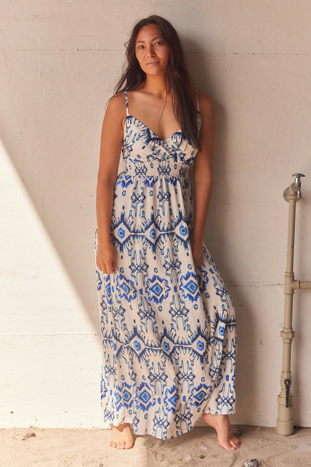 Solara Strap Dress | Dark Blue | Kjole fra Atelier C