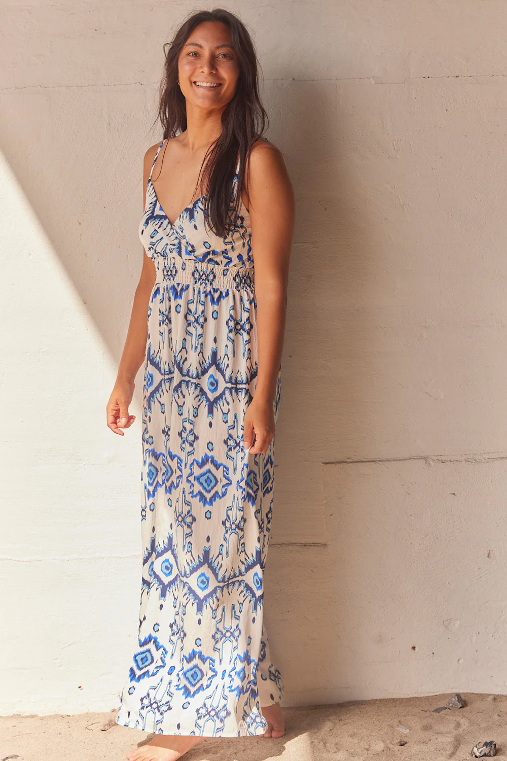 Solara Strap Dress | Dark Blue | Kjole fra Atelier C - Image 2