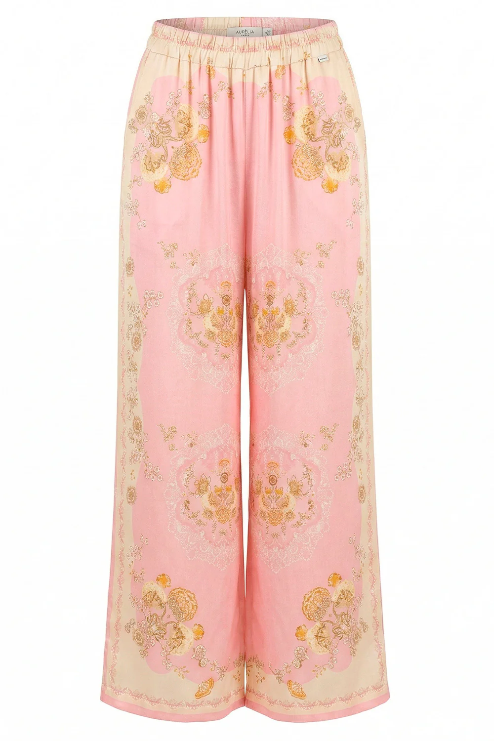 Silky Baroque Pants | Pink | Bukser fra Atelier C