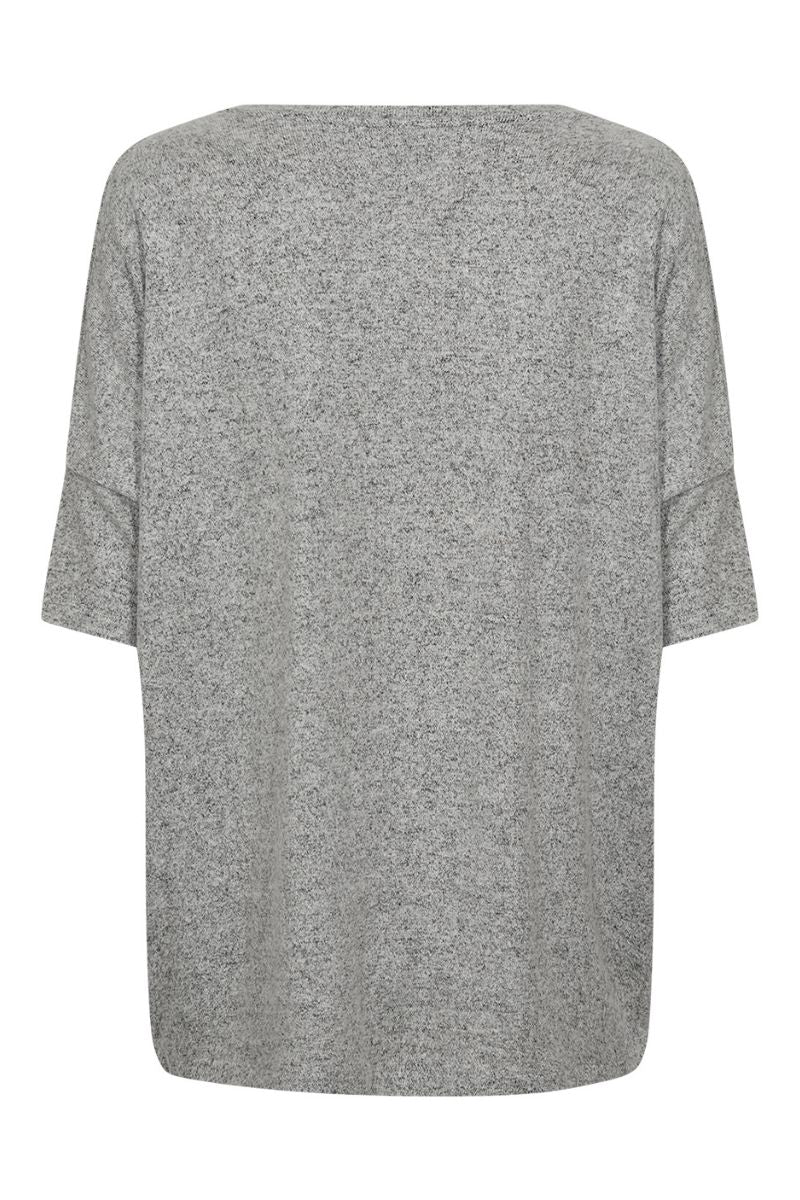 Lora Ss Blouse | Grå | Bluse fra French Laundry - Image 7