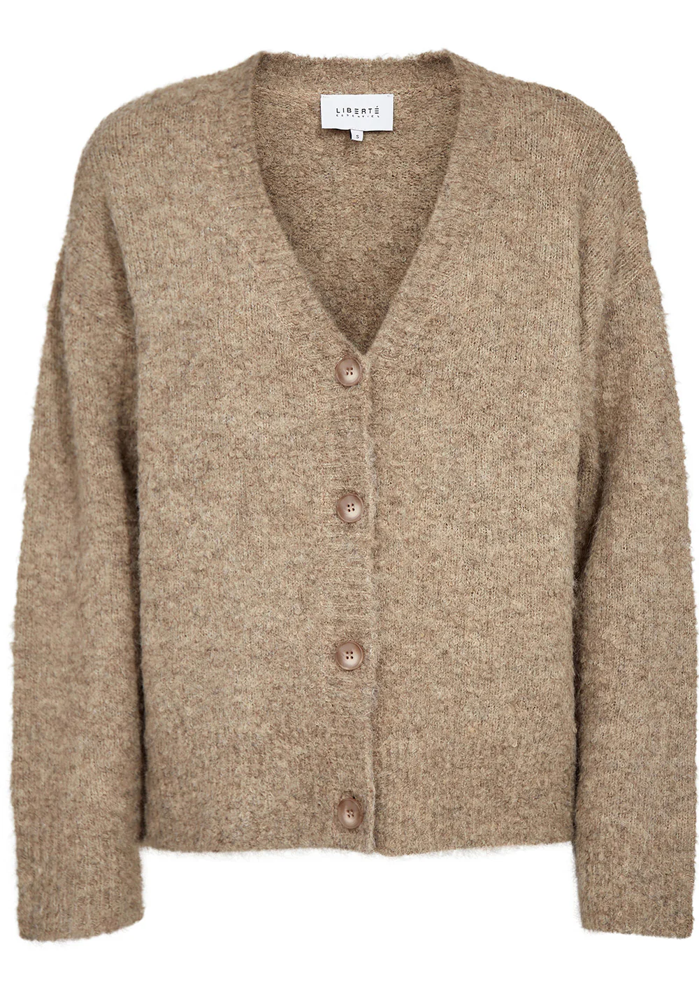 Lou Cardigan | Dark Sand | Cardigan fra Liberté - Image 2