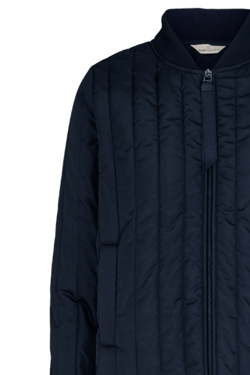 Louisa Short Jacket | Navy | Jakke fra Basic Apparel - Image 2