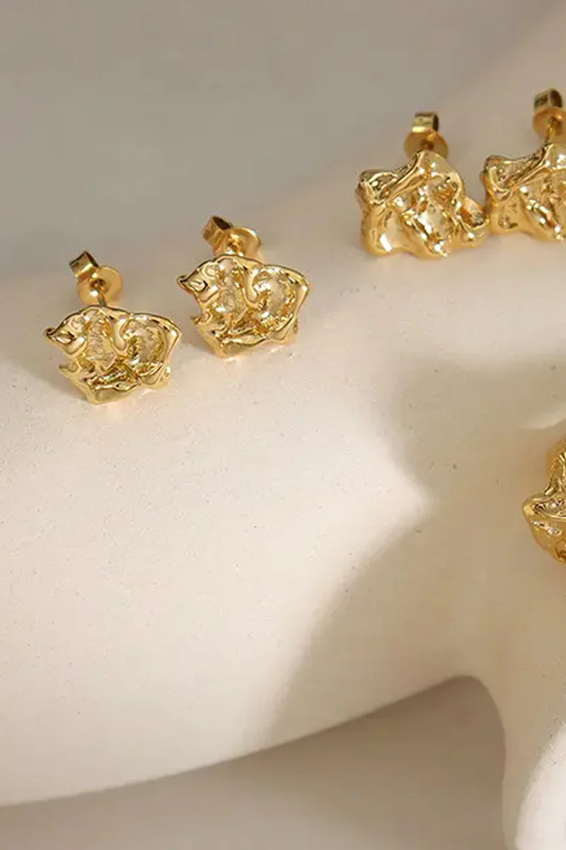 Love Tap Treasure Earrings | Forgyldt | Øreringe fra Birdsong