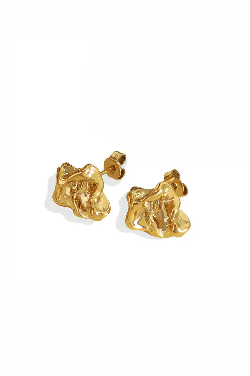 Love Tap Treasure Earrings | Forgyldt | Øreringe fra Birdsong - Image 3