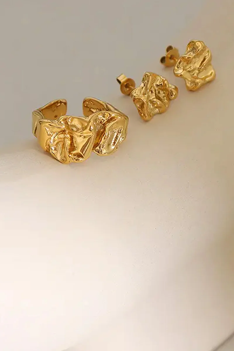 Love Tap Treasure Earrings | Forgyldt | Øreringe fra Birdsong - Image 7