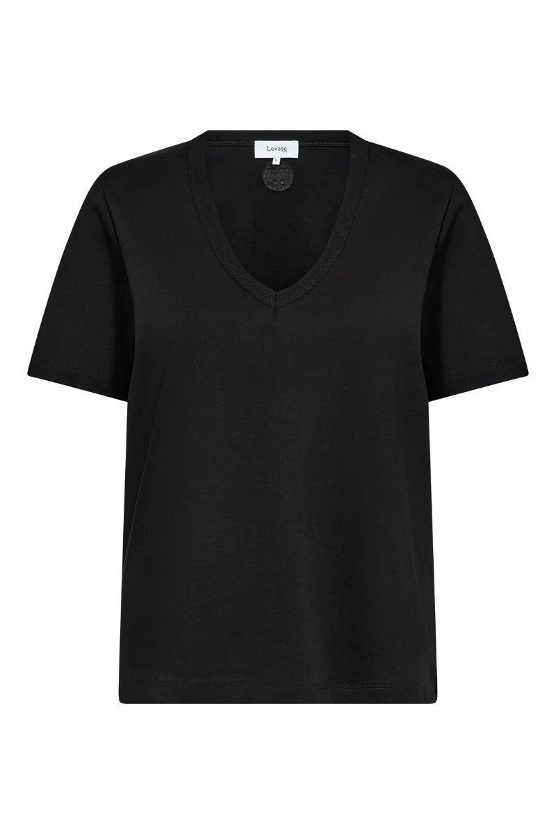 Paloma 2 | Black | T-Shirt fra Levete Room - Image 2