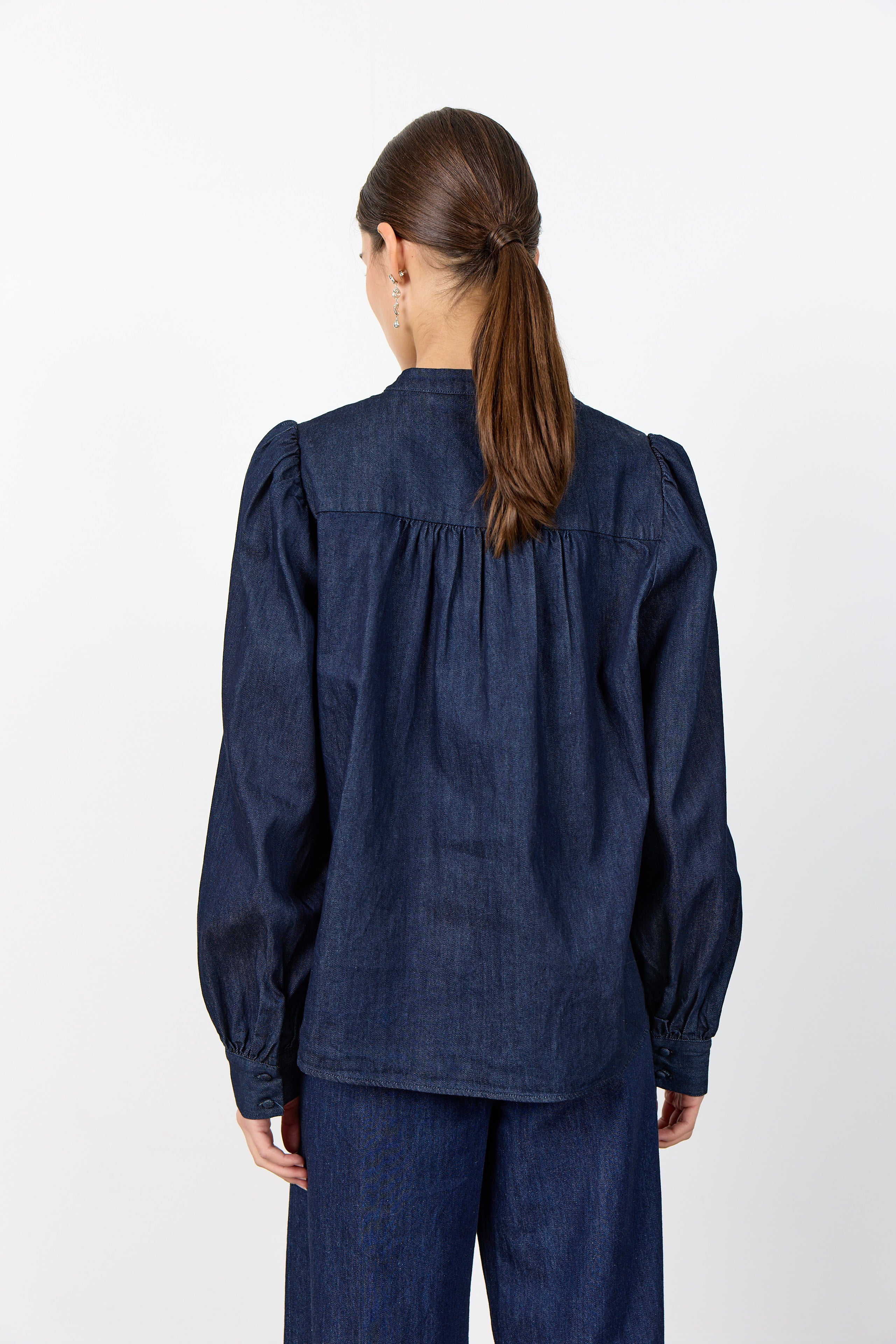 Pietta 2 | Dark Navy | Skjorte fra Levete Room - Image 6