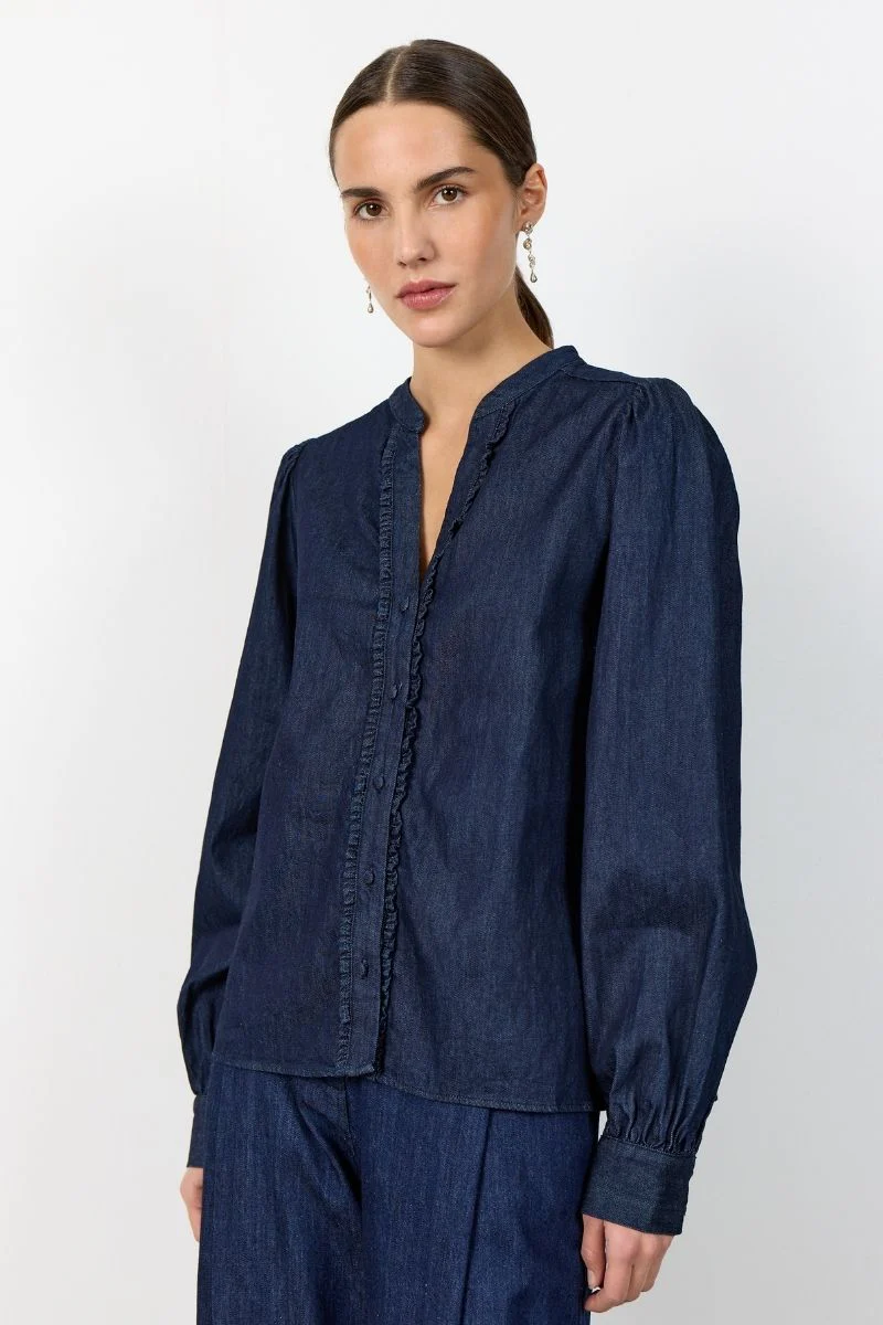 Pietta 2 | Mid Blue Denim | Skjorte fra Levete Room