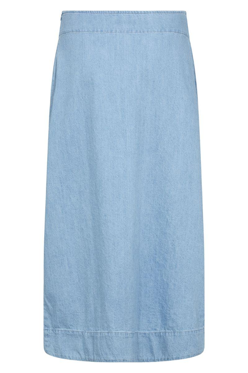 Pietta 3 | Mid Blue Denim | Nederdel fra Levete Room - Image 2