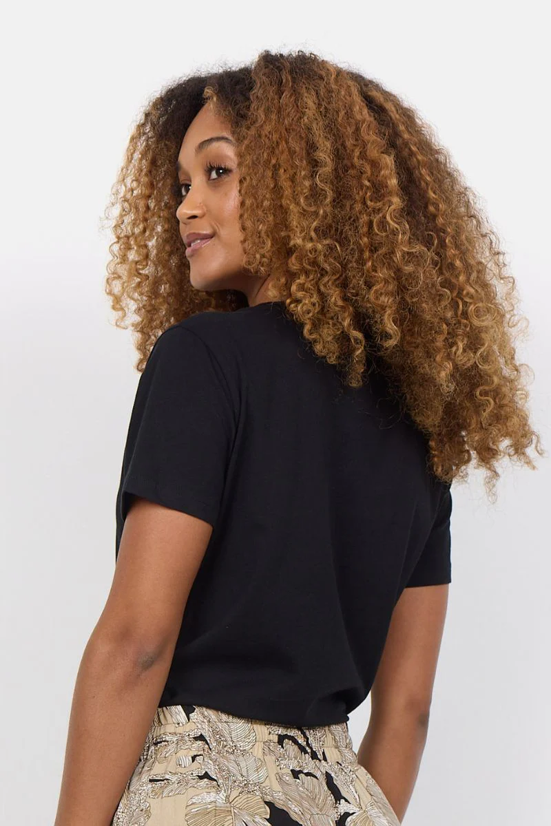 Lulu Classic U Tee | Sort | T-shirt fra Statebird - Image 4