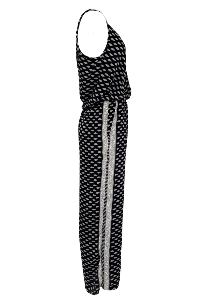 Luna Ella jumpsuit | Black Tulip | Kjole fra Black Colour - Image 5