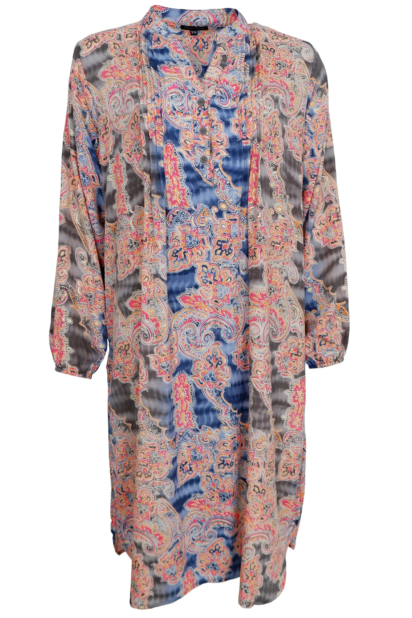 Luna Pleat Tunic Dress | Marigold | Kjole fra Black Colour - Image 2