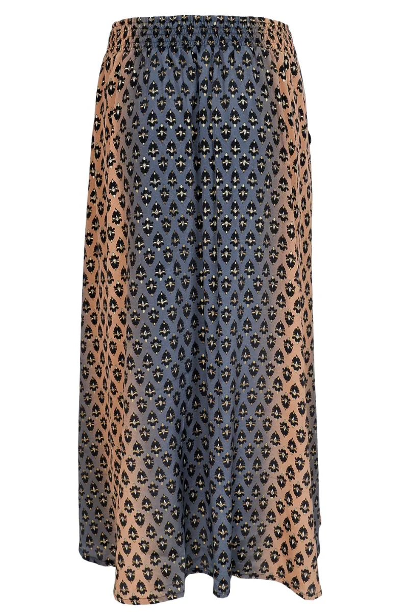 Luna Regular Skirt | Semistone Grey | Black Colour - Image 4
