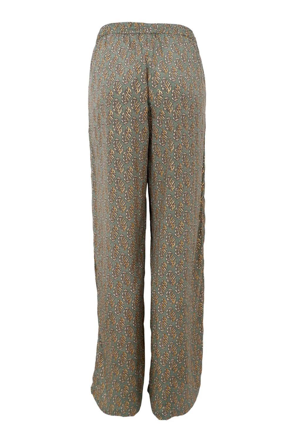 Luna Straight Pant | Olive Mist | Bukser fra Black Colour - Image 3