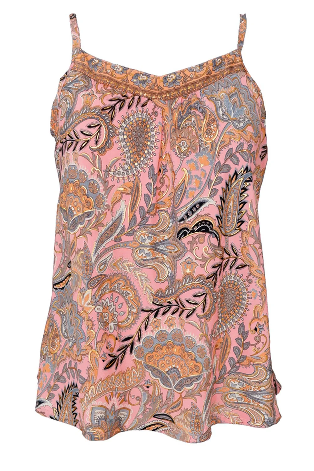 Luna Vea Strap Top | Imperial Rose - Image 2