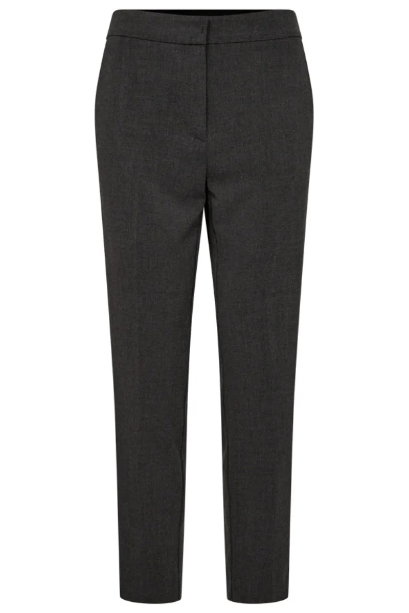 Mabely Pants 204262 | Dark Grey Melange | Bukser fra Freequent