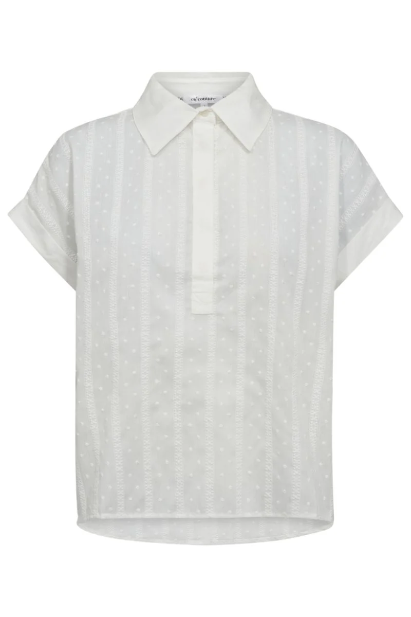 Maddie Top 35817 | White | Top fra Co'couture - Image 2