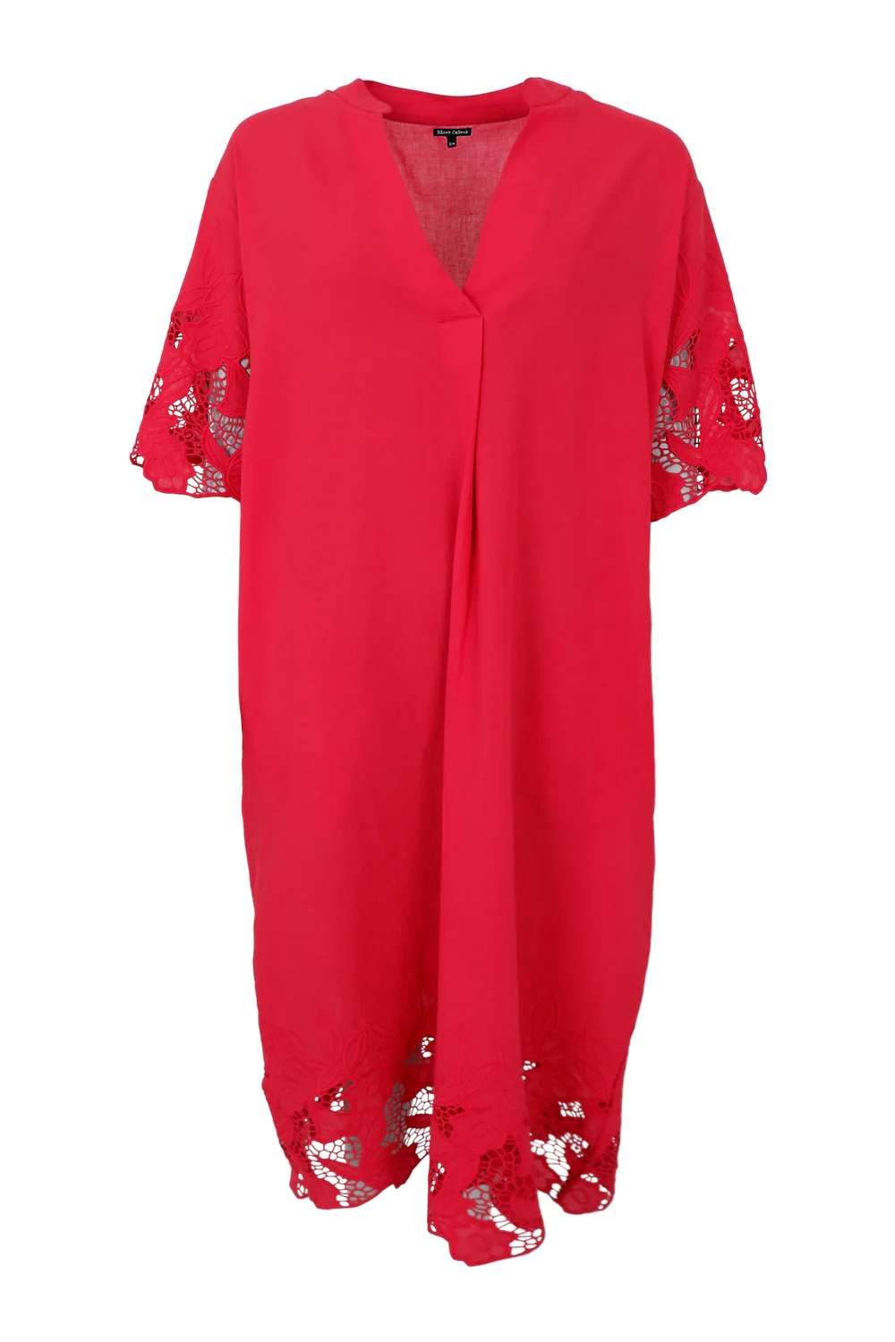 Madicken Long Dress | Red | Kjole fra Black Colour - Image 3