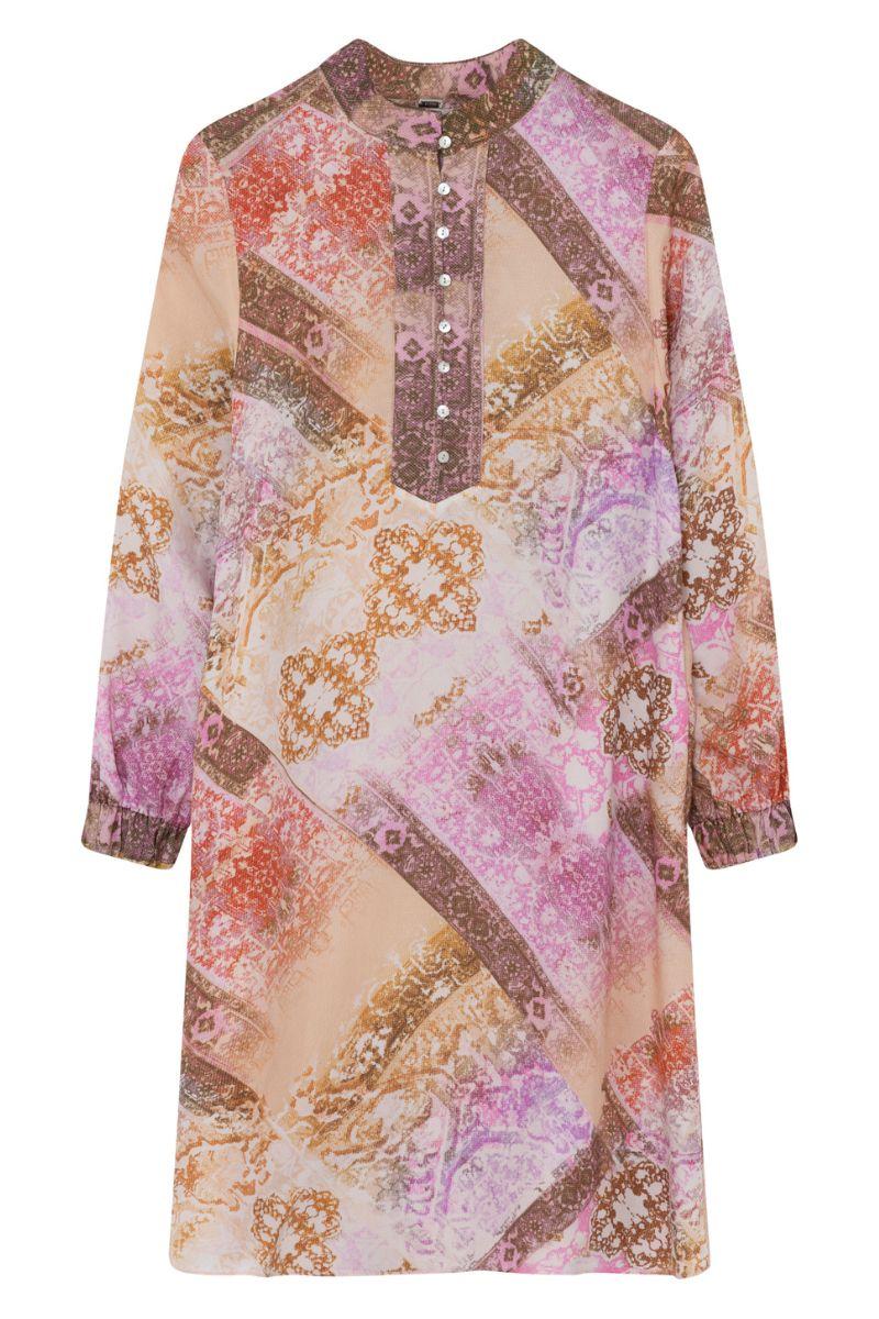 Madonna knee dress | CoralPrint | Kjole fra Gustav - Image 2