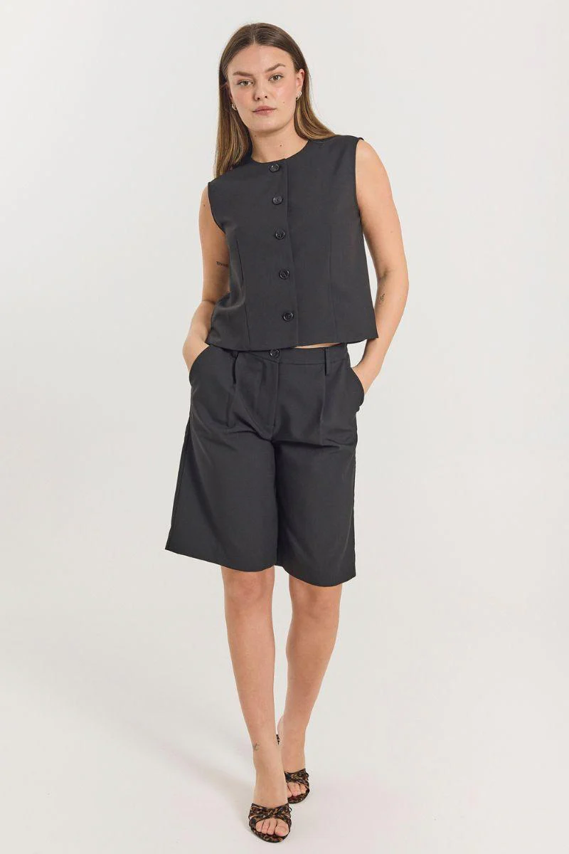 Maeve Shorts 207180 | Black | Shorts fra Freequent - Image 6