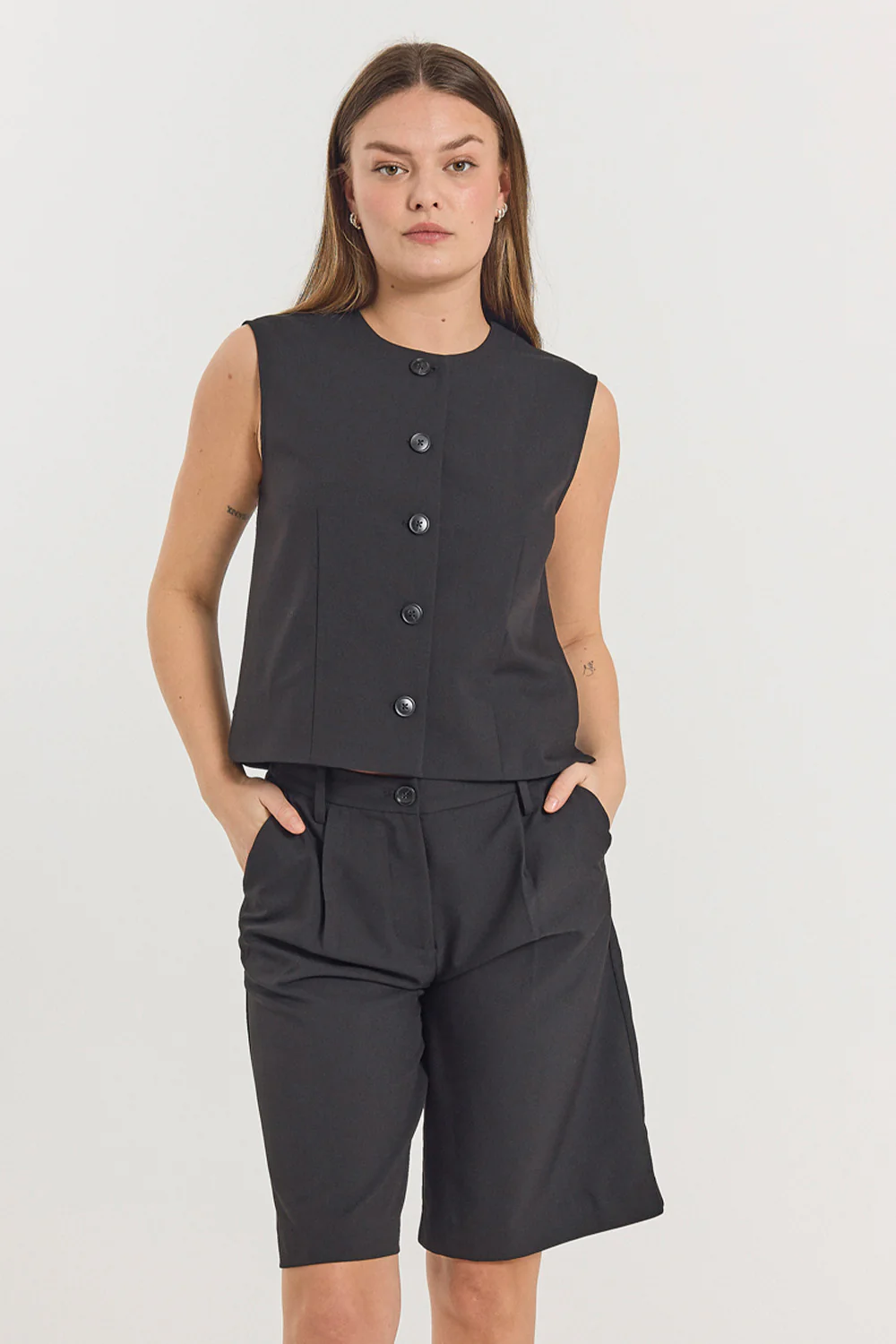 Maeve Waistcoat | Vest fra Freequent - Image 3