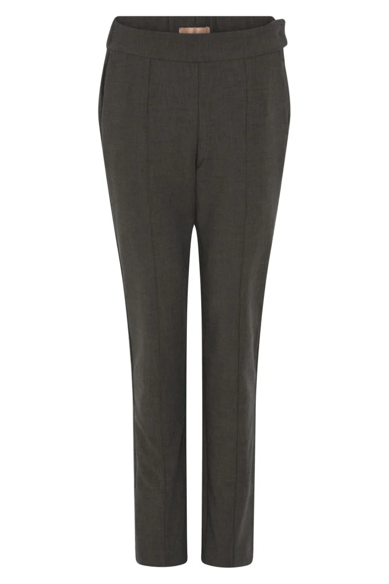 Mare high waist regular leg | Animal Fur | Bukser fra Gustav