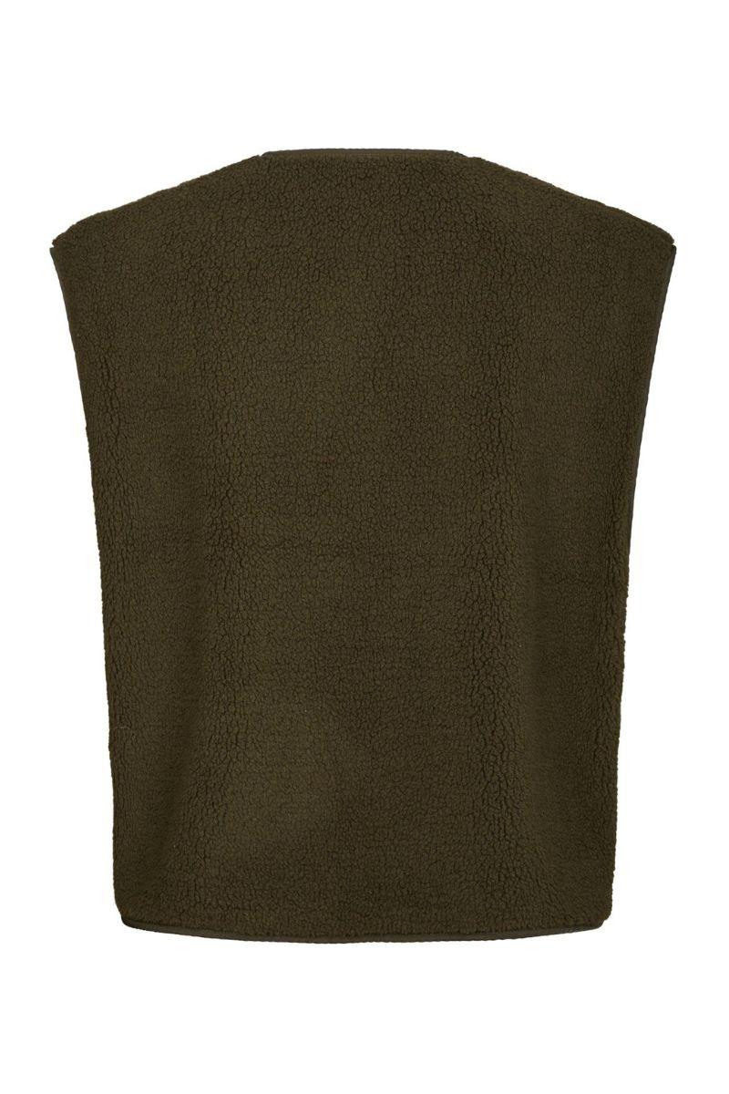Mariko Teddy Vest | Army | Vest fra Neo Noir - Image 5