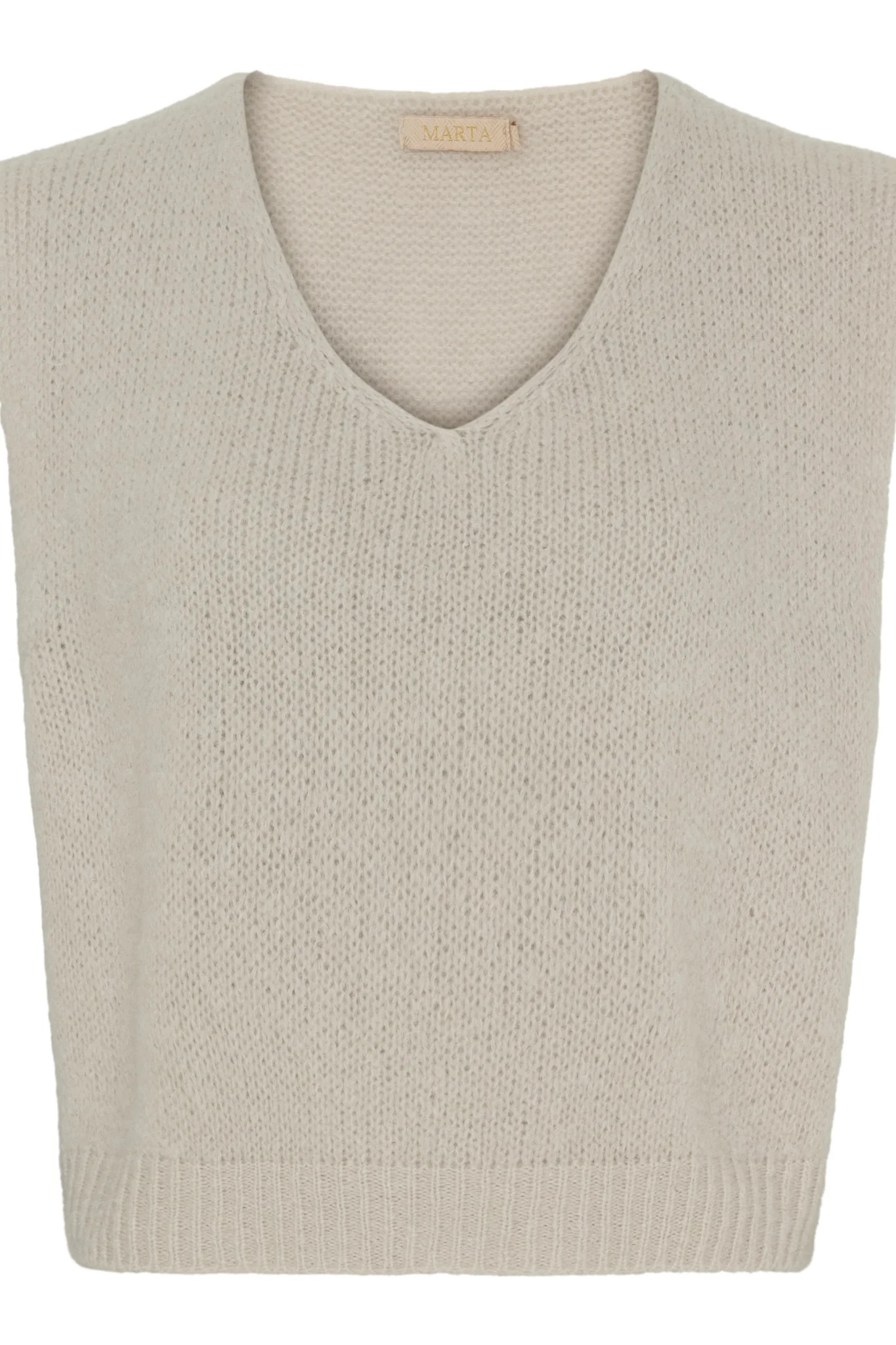 Marlene Vest | Beige | Vest fra Marta du Chateau