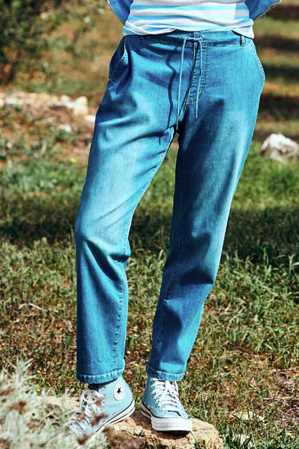 Marvin Pants 204304 | Light Blue Denim | Bukser fra Freequent