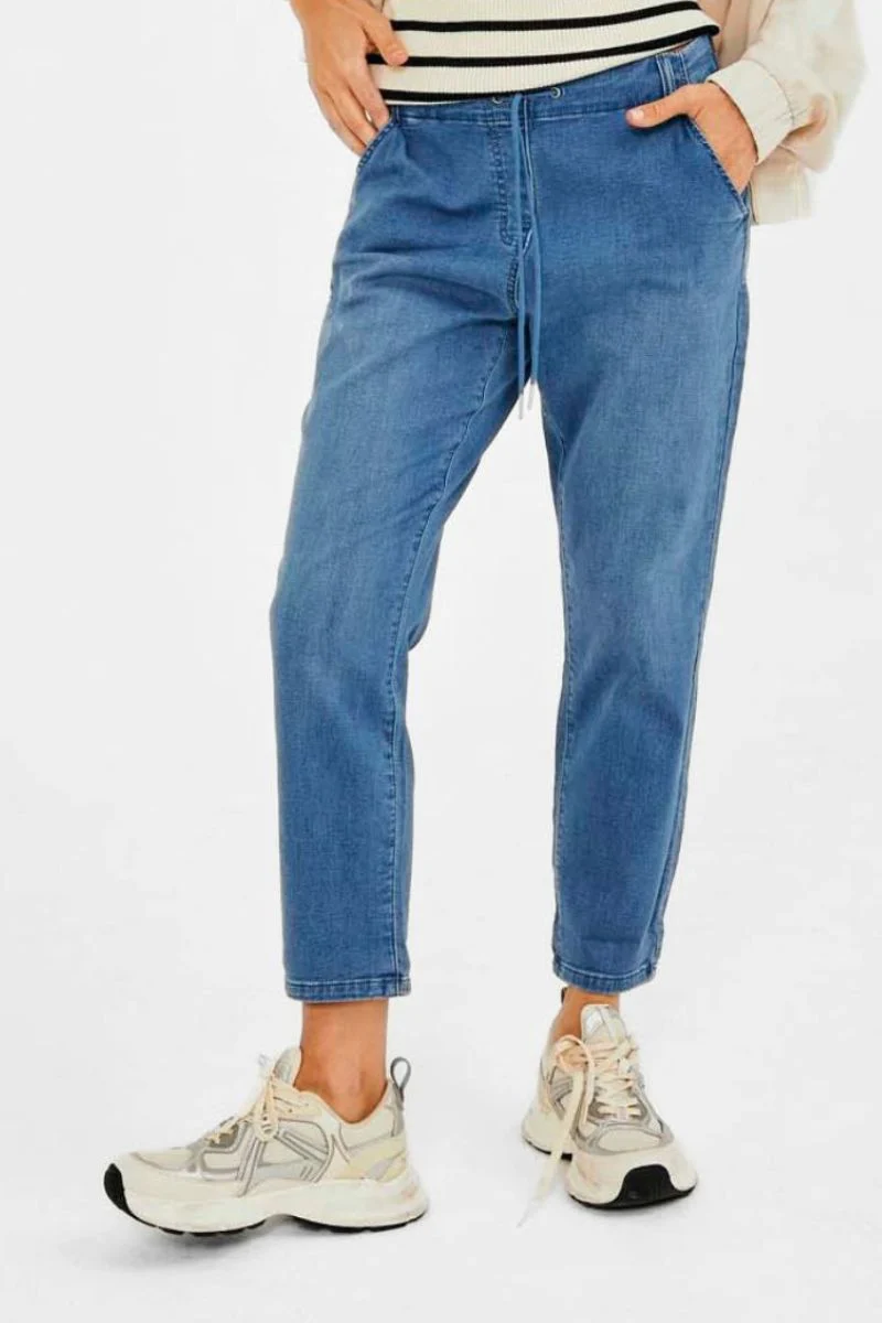 Marvin Pants 204304 | Light Blue Denim | Bukser fra Freequent - Image 2