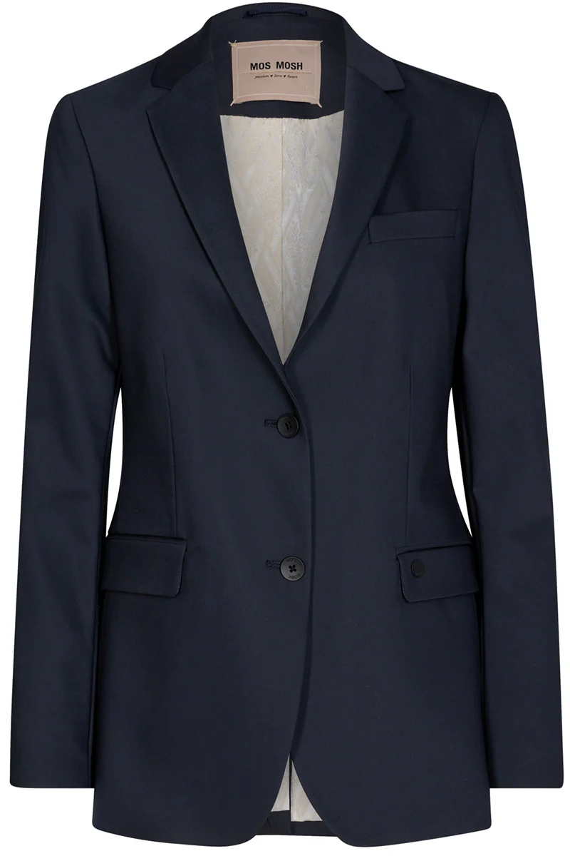 Mary Night Blazer | Navy | Blazer fra Mos Mosh - Image 2