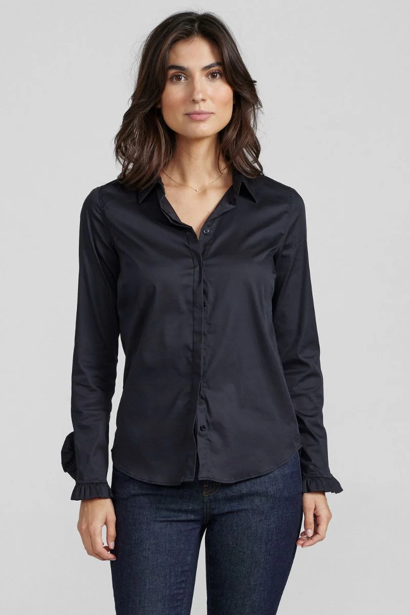 Mattie Flip Shirt | Black | Shirts fra Mos Mosh - Image 10