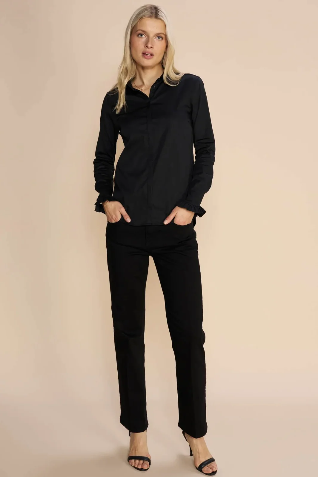 Mattie Flip Shirt | Black | Shirts fra Mos Mosh - Image 8