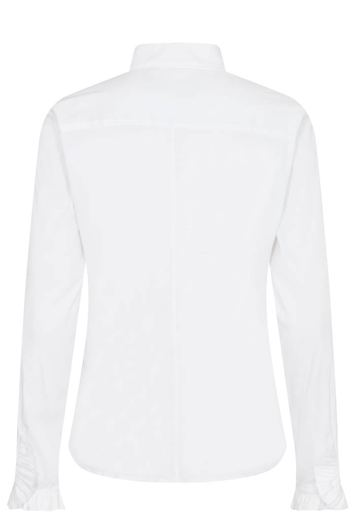 Mattie Flip Shirt | White | Shirts fra Mos Mosh - Image 9