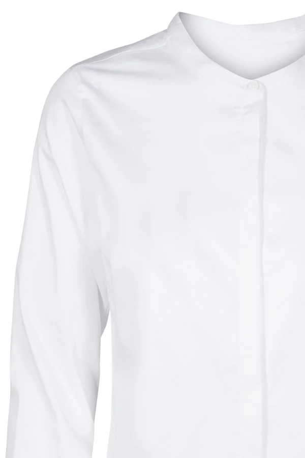 Mattie Sustainable Shirt | White | Skjorte fra Mos Mosh - Image 8
