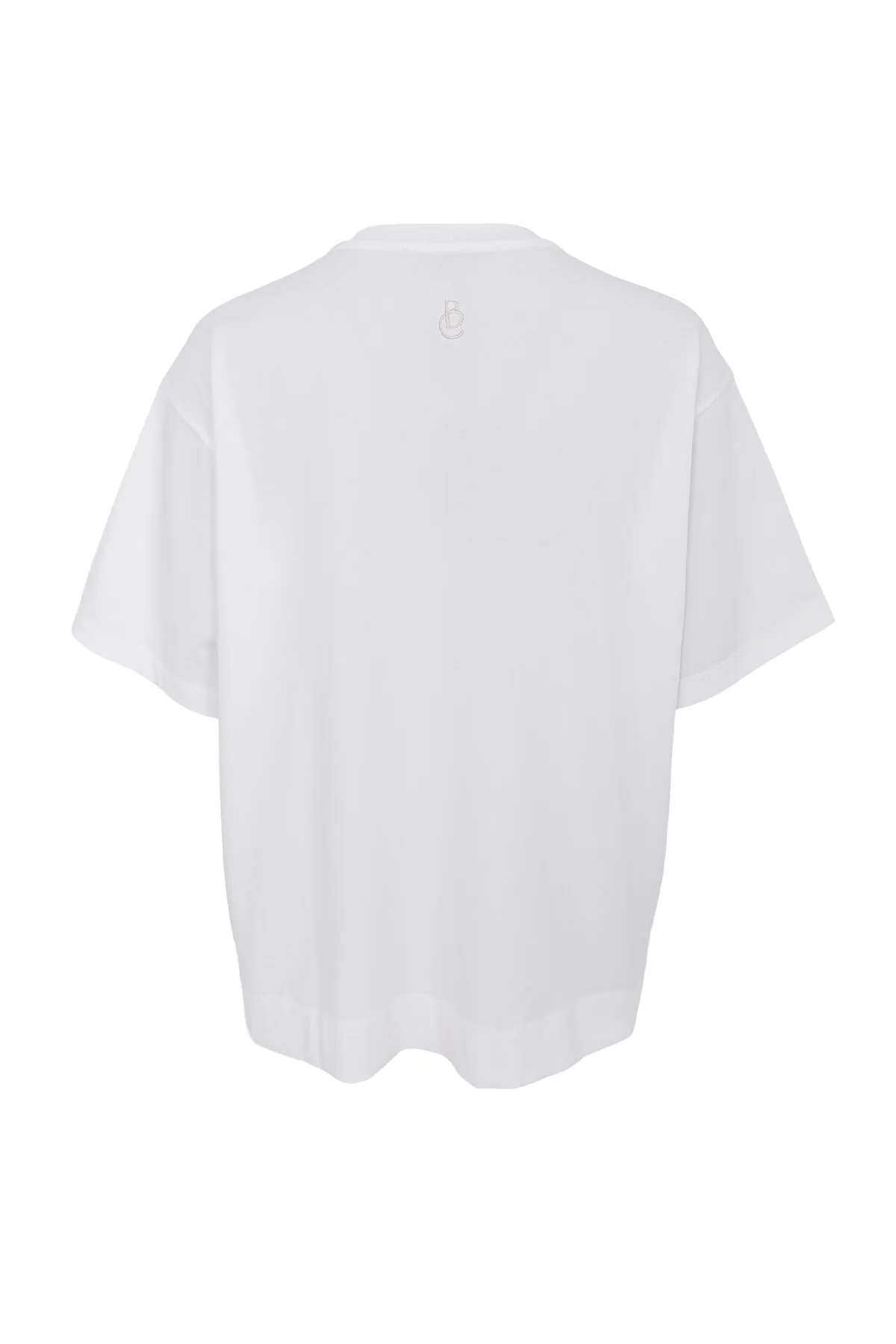 May Big Tee | Off White | Bluse fra Black Colour - Image 3