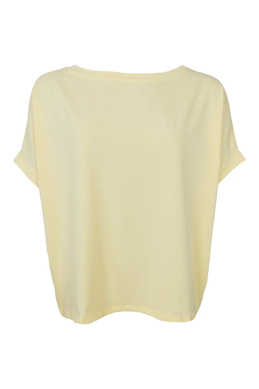 May Loose Blouse | Pastel Yellow | Top fra Black Colour