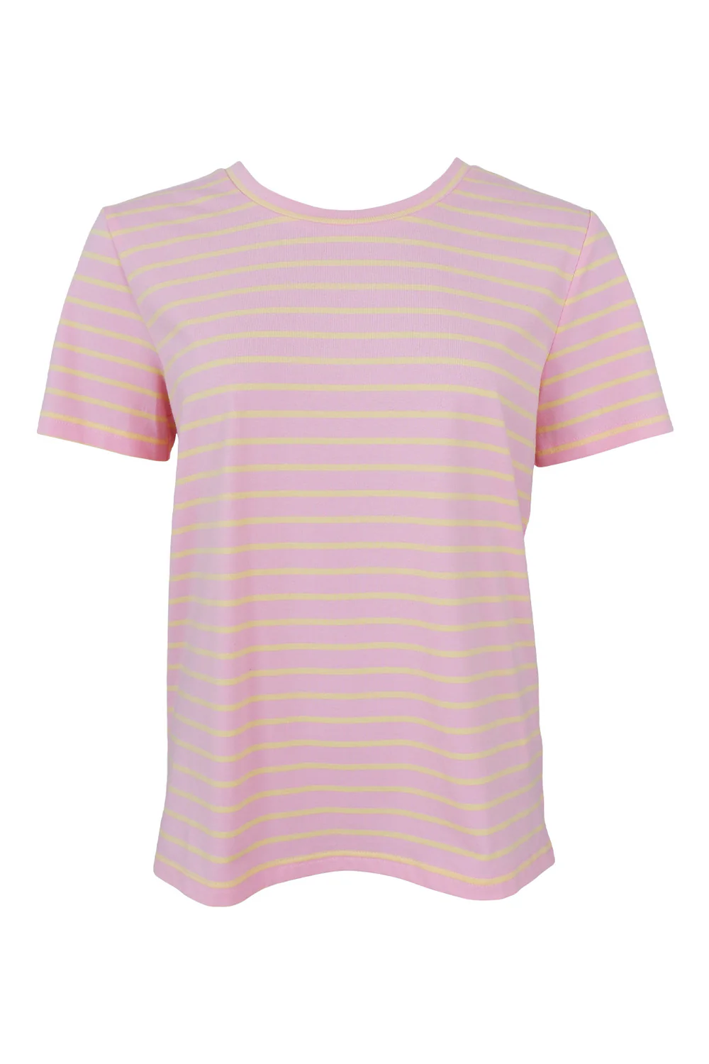 Maylee Ss Tee | Candy/Yellow | Bluse fra Black Colour - Image 2