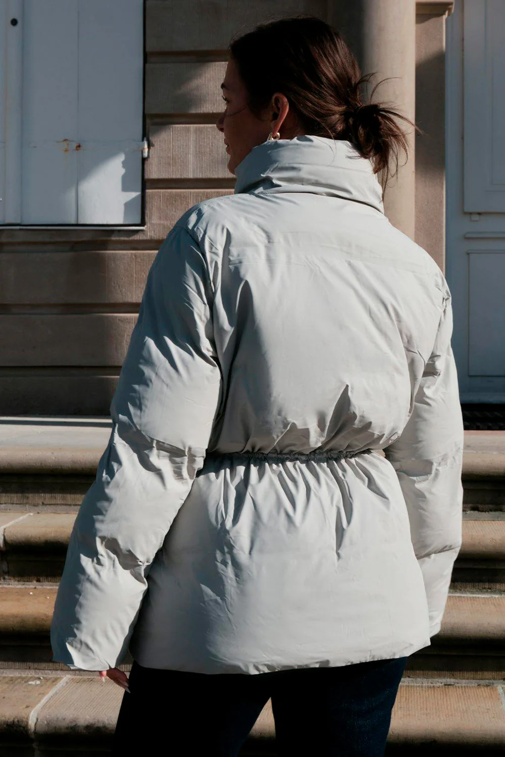 Mayra C Puffer Jacket 162394 | Ivory | Jakke fra Neo Noir - Image 2