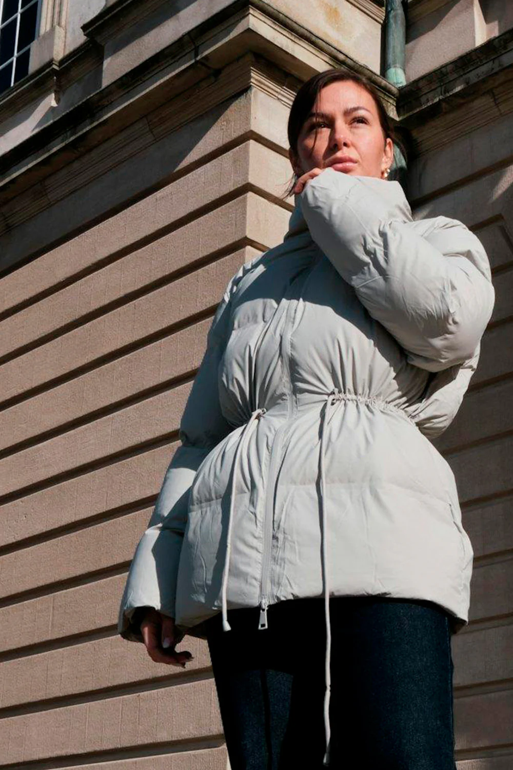 Mayra C Puffer Jacket 162394 | Ivory | Jakke fra Neo Noir - Image 8