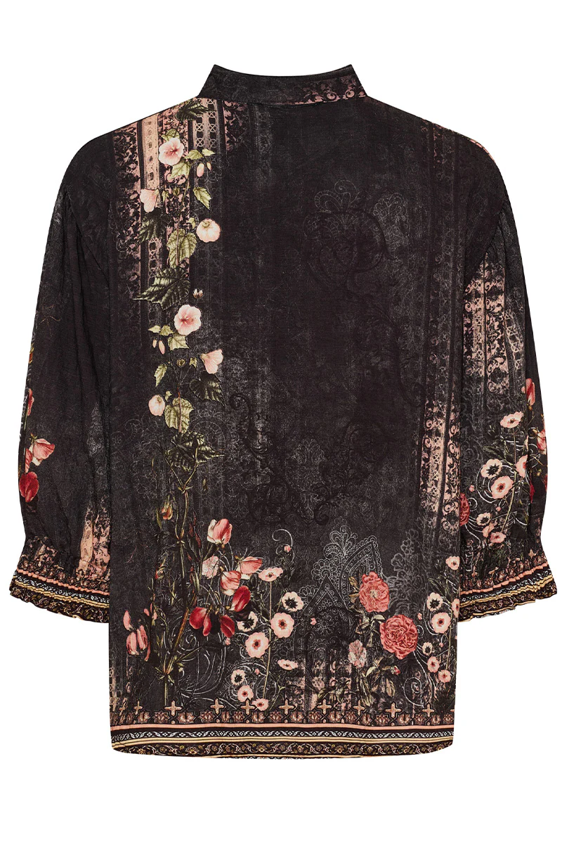 Melisande Shirt | Nero5295tpg | Skjorte fra Marta du Chateau - Image 3