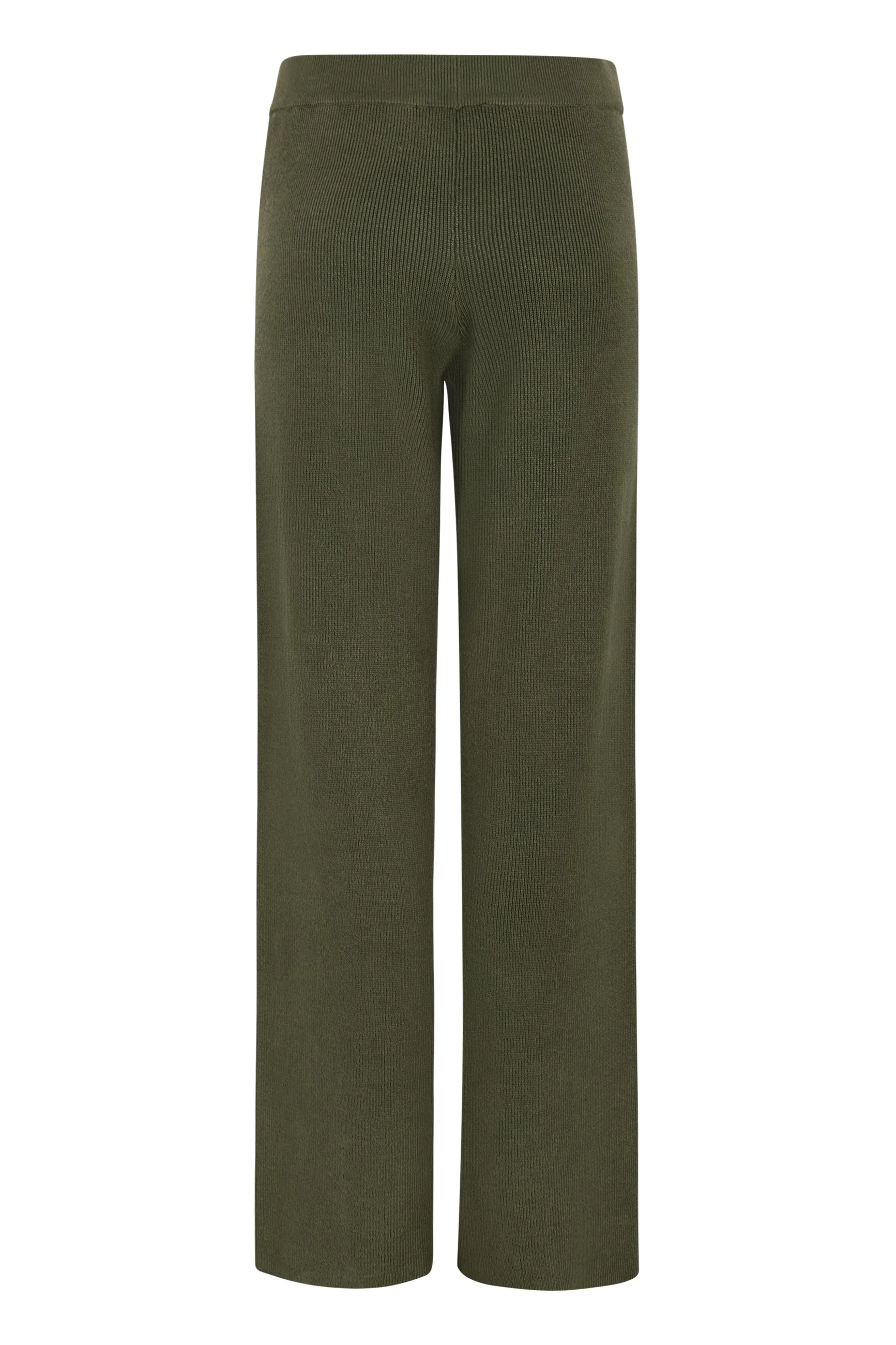 Melissa Pants Knit | Dark Olive | Bukser fra Esmé studio - Image 8