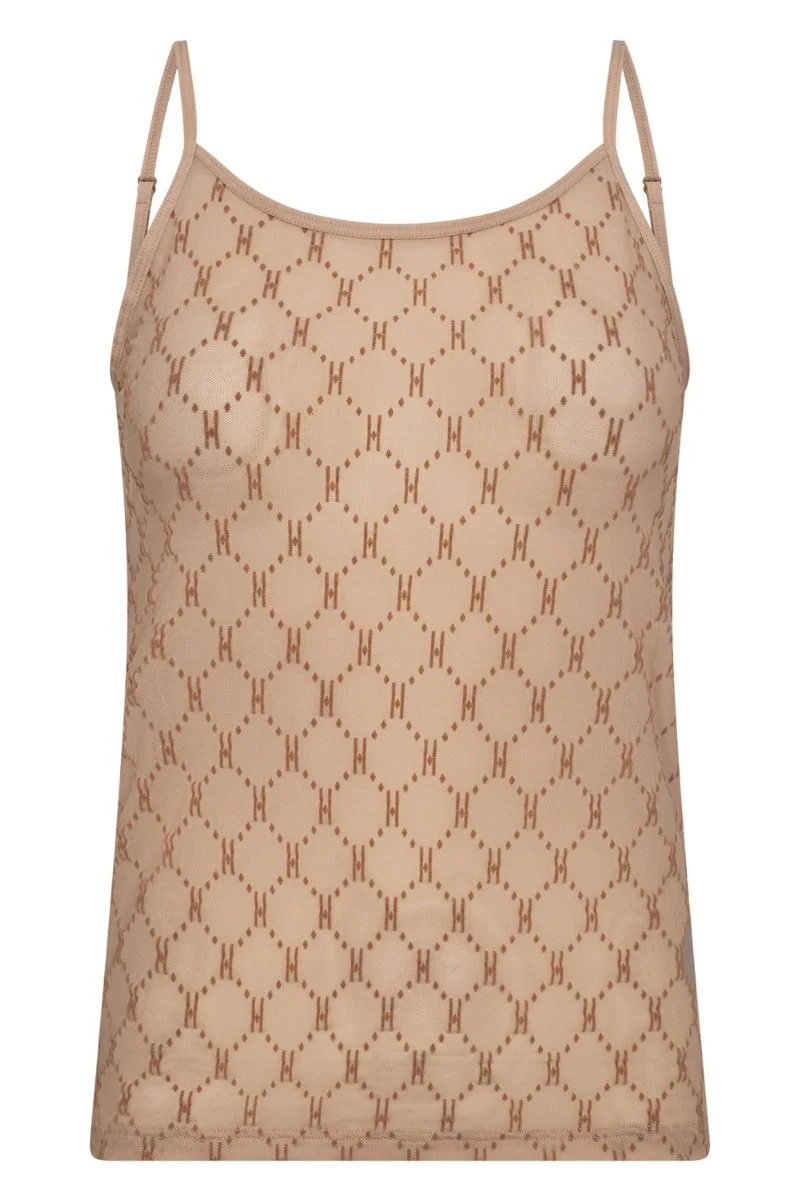 Mesh Singlet | Sand | Top fra Hype the Detail - Image 2