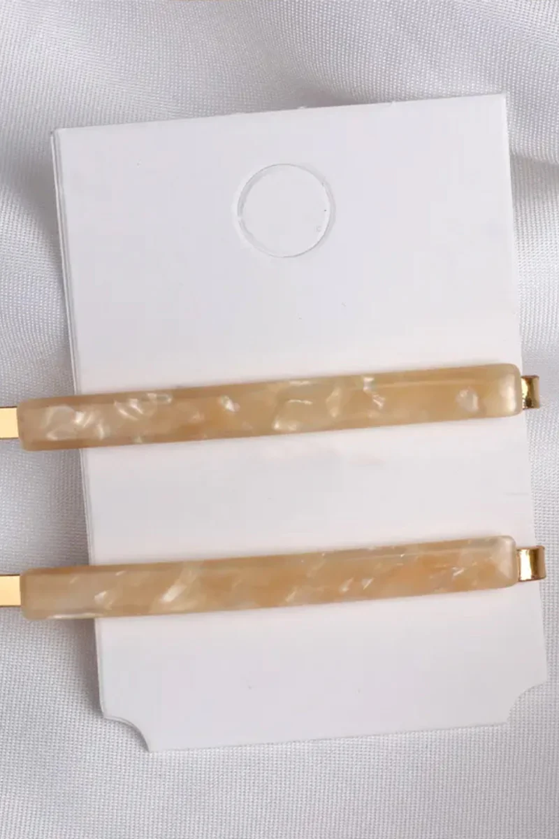 Meta Hairpins | Ivory | Små hårspænder fra By Timm